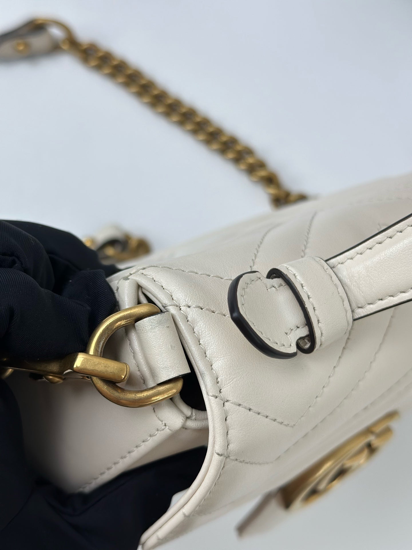 Gucci - GG Marmont - Leather - Beige - (mini)