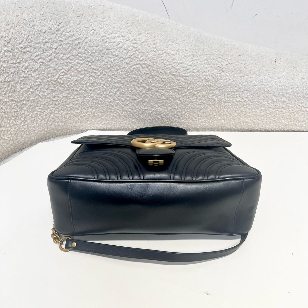 Gucci - GG Marmont - Leather - Black