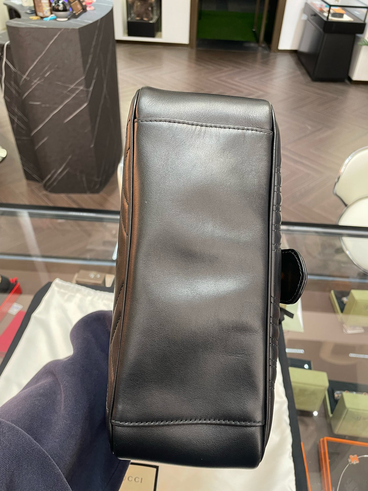 Gucci - GG Marmont - Leather - Black