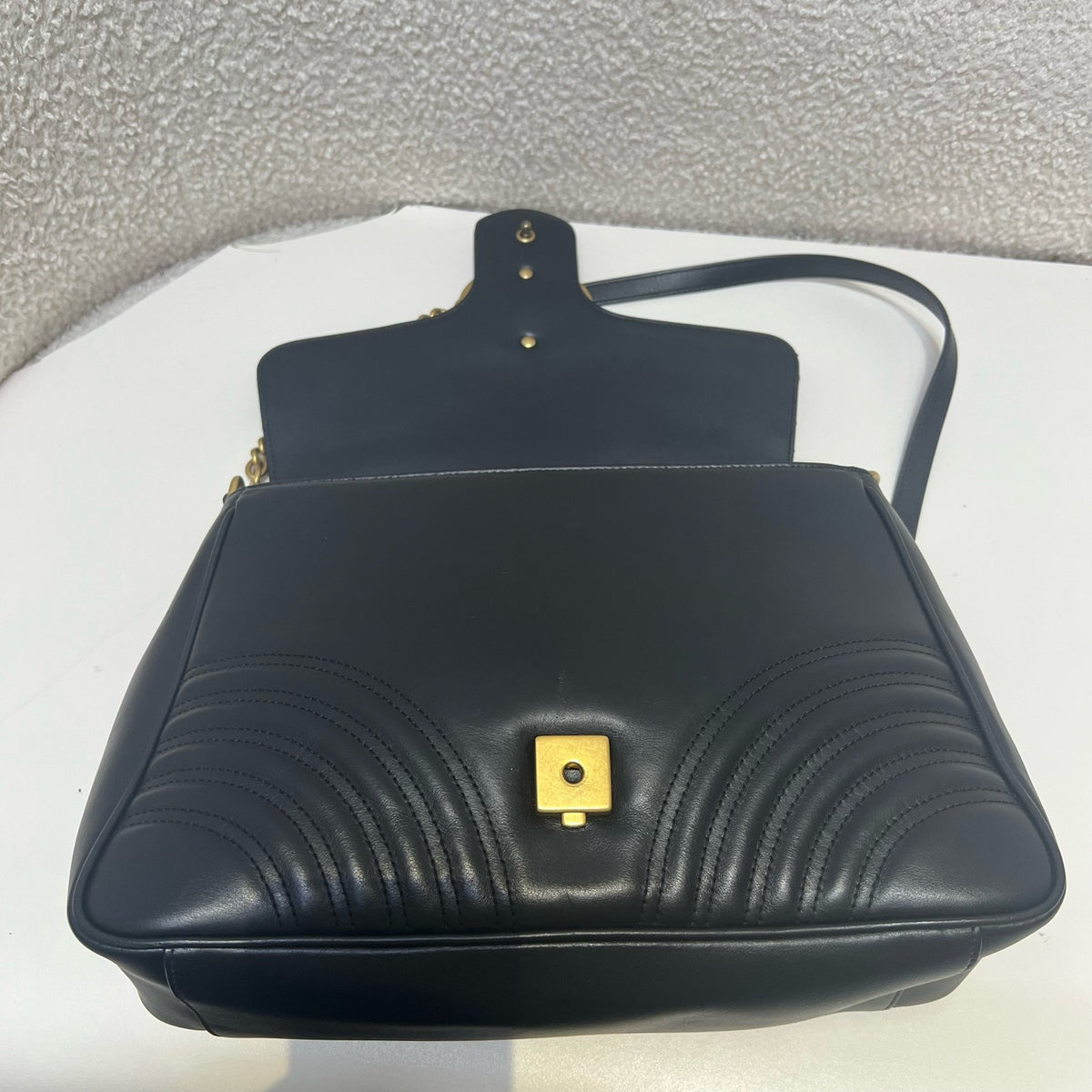 Gucci - GG Marmont - Leather - Black