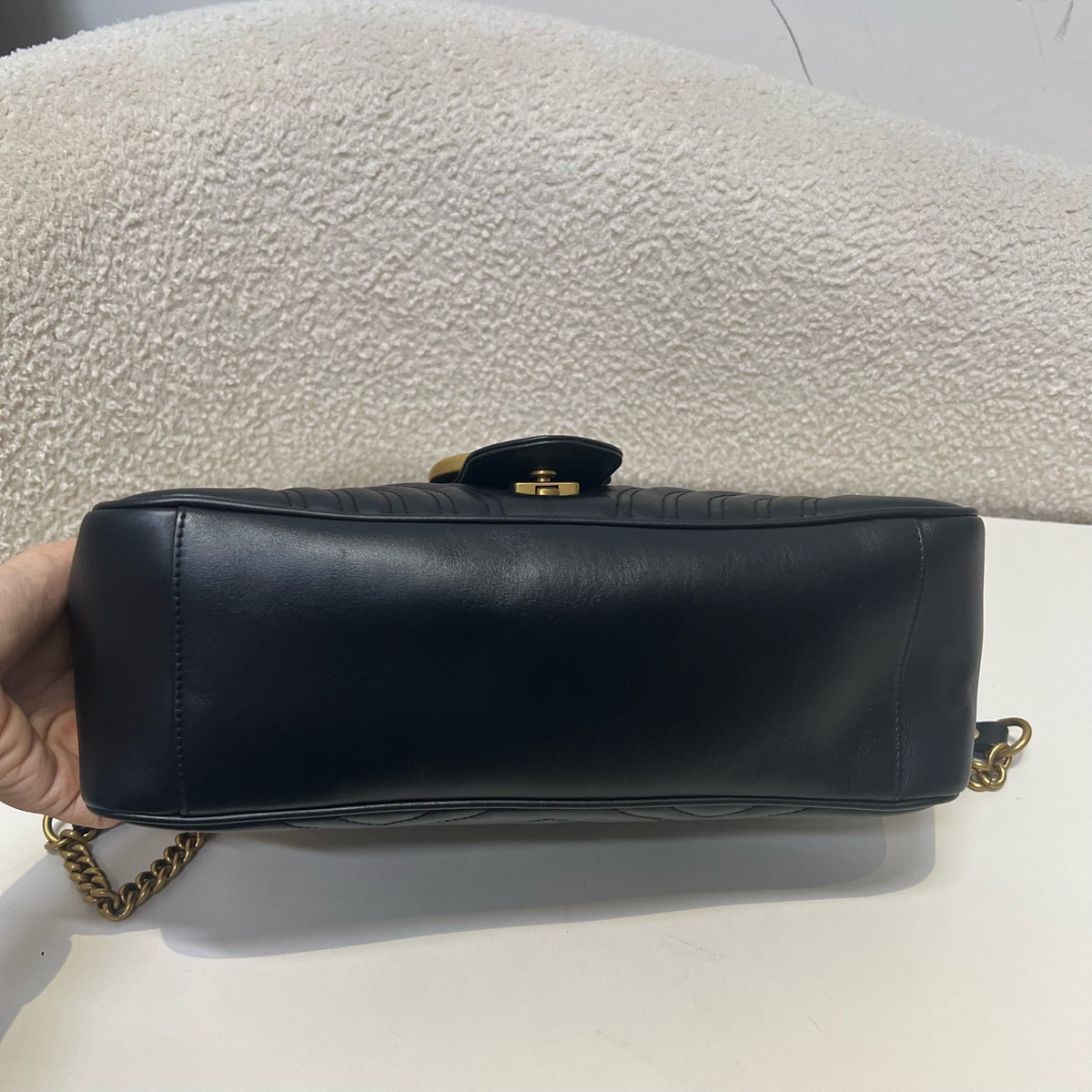 Gucci - GG Marmont - Leather - Black