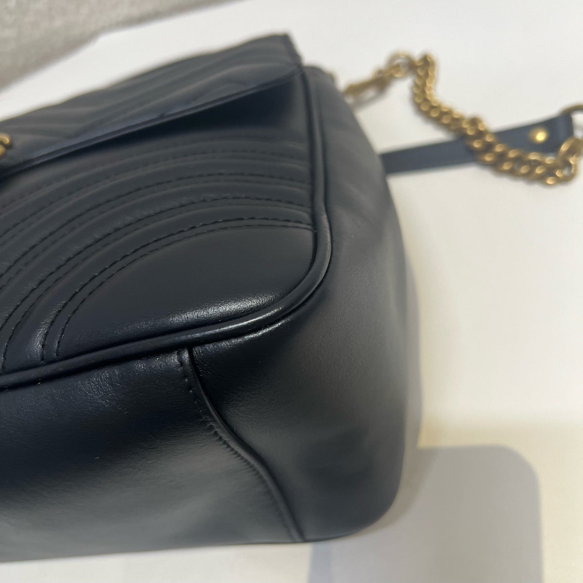 Gucci - GG Marmont - Leather - Black