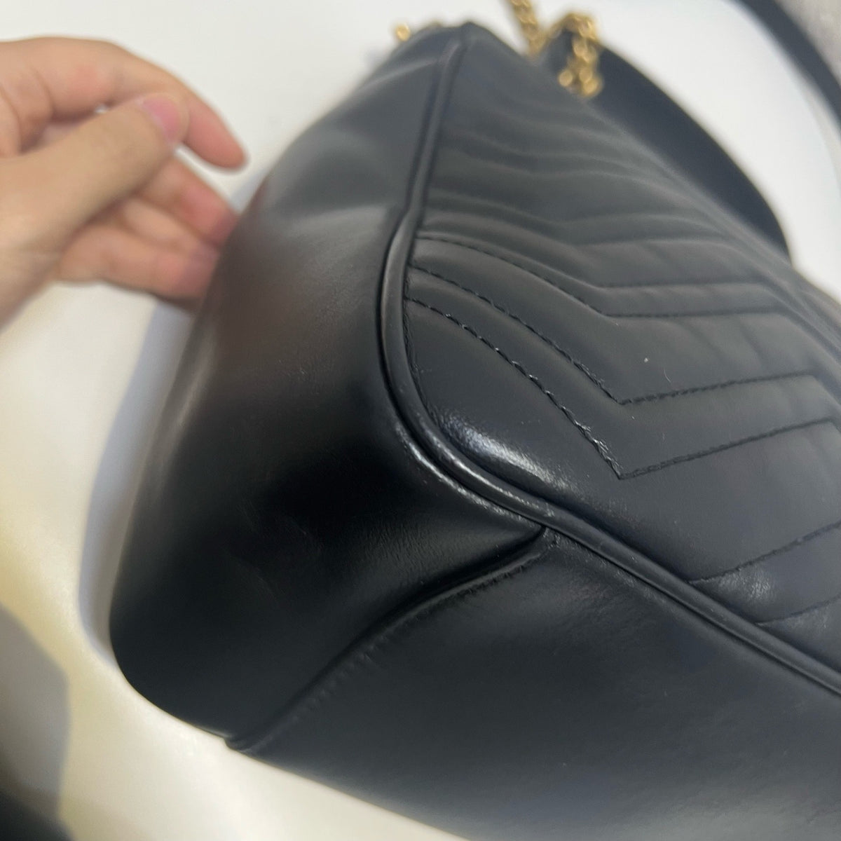 Gucci - GG Marmont - Leather - Black