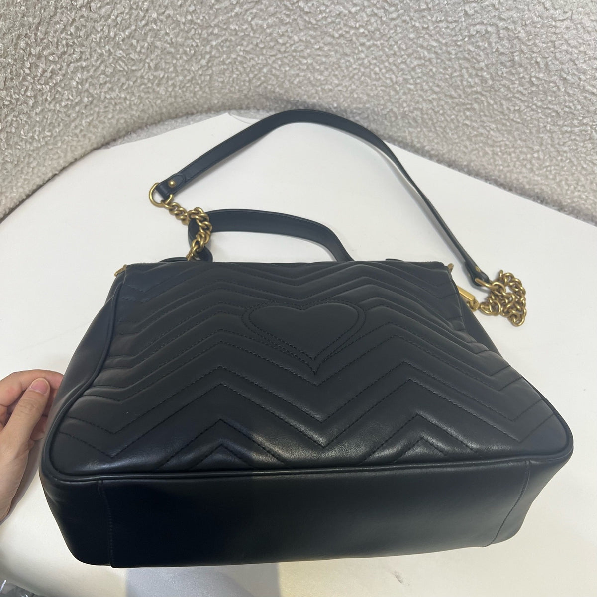 Gucci - GG Marmont - Leather - Black