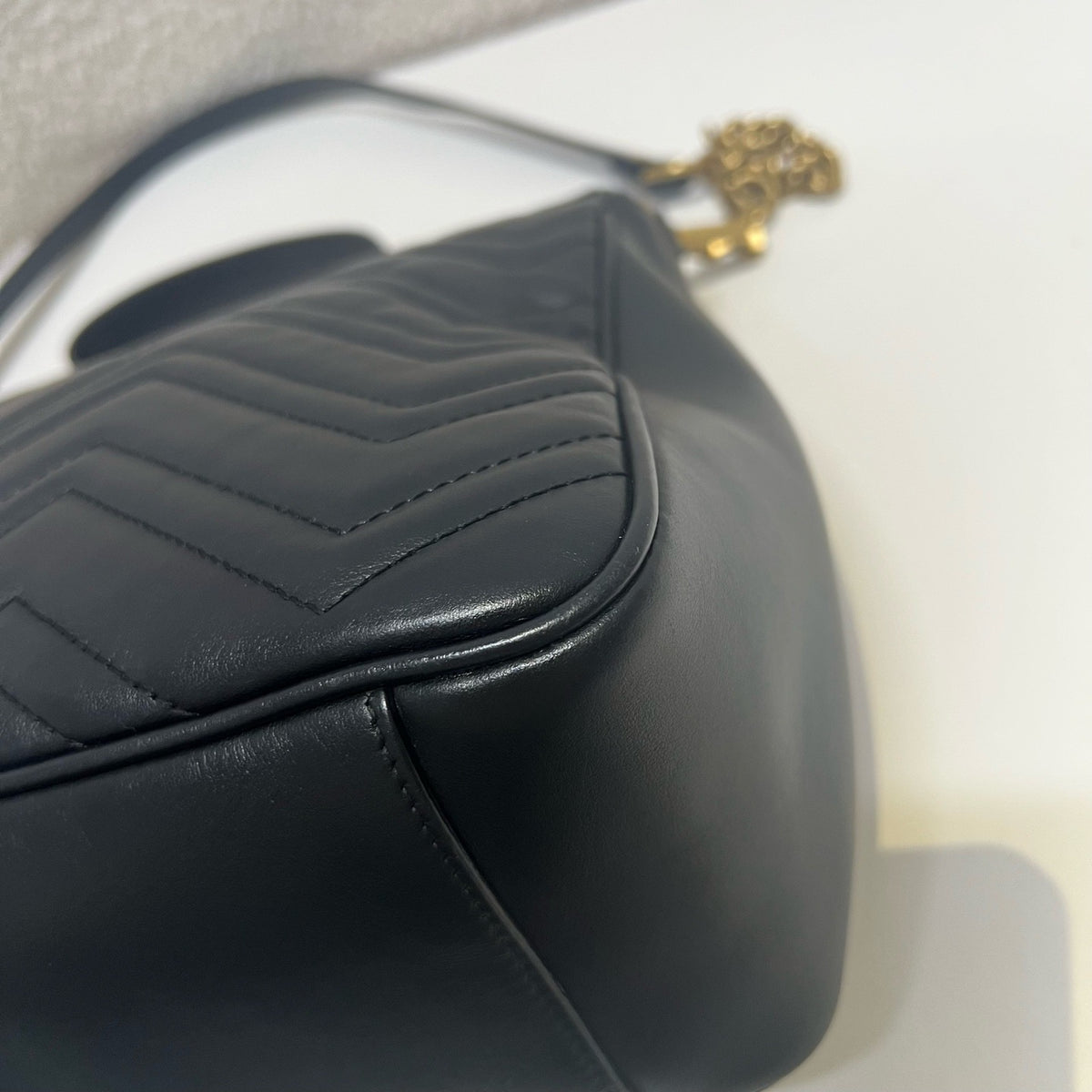 Gucci - GG Marmont - Leather - Black