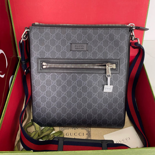 Gucci - GG Marmont - Leather - Black - (large)