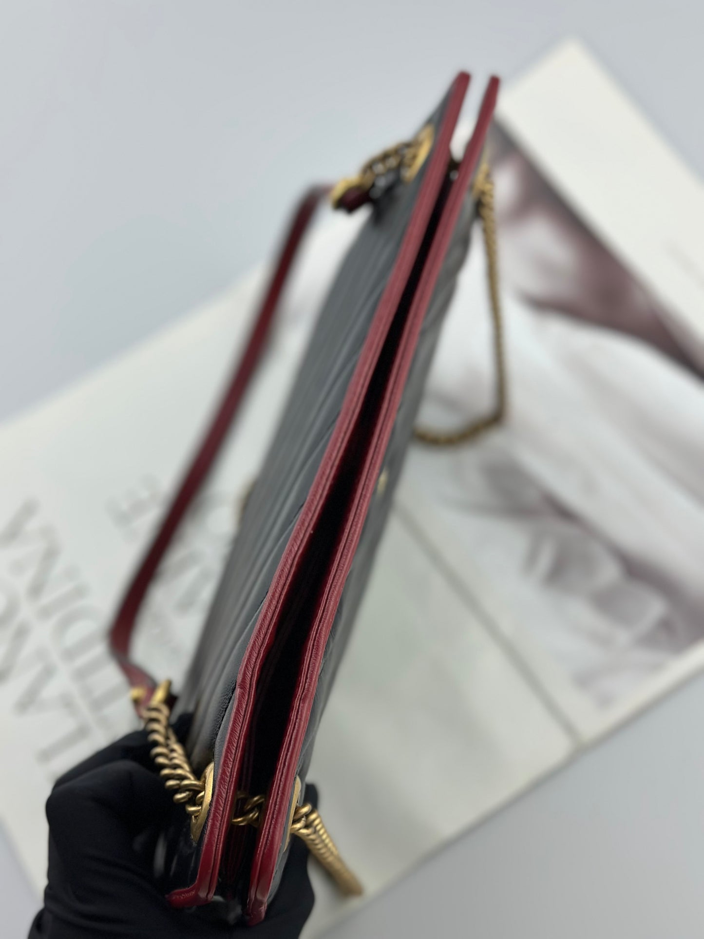 Gucci - GG Marmont - Leather - Black - (medium)
