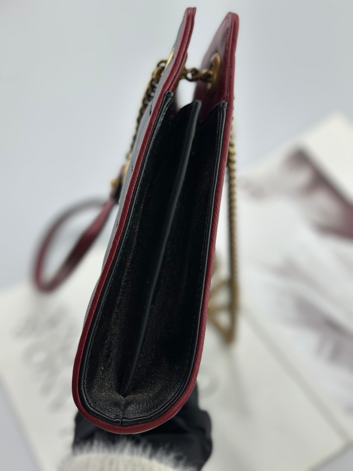 Gucci - GG Marmont - Leather - Black - (medium)