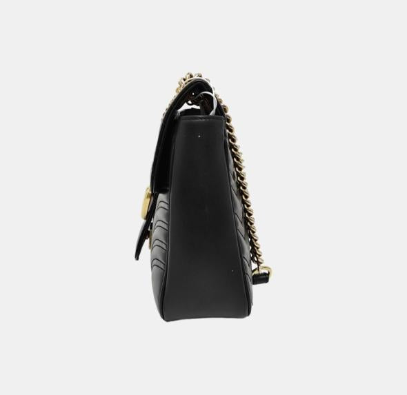 Gucci - GG Marmont - Leather - Black - (medium)