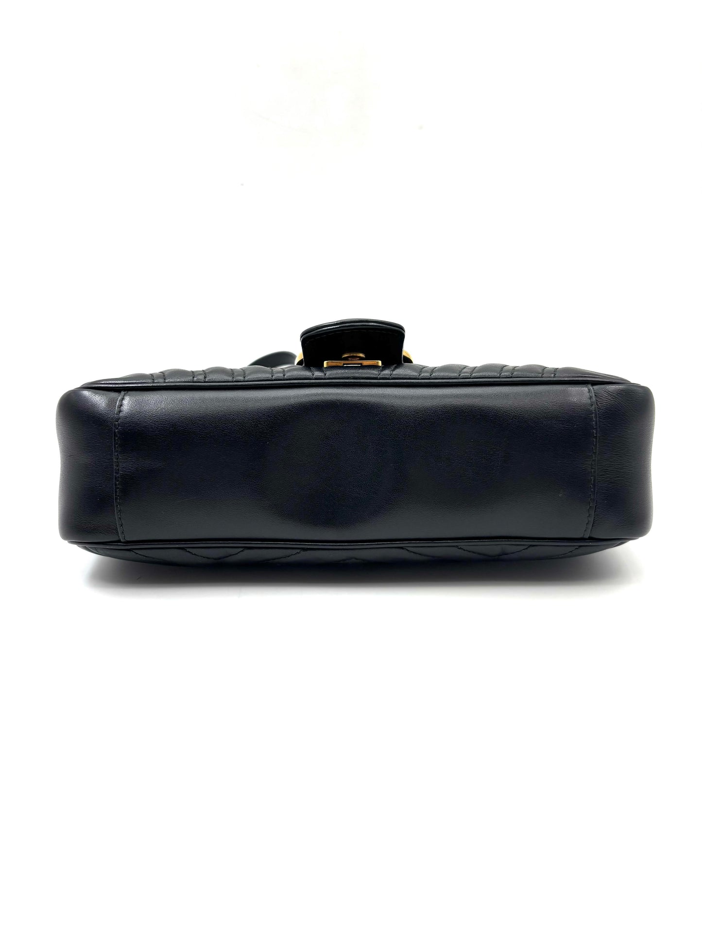 Gucci - GG Marmont - Leather - Black - (medium)