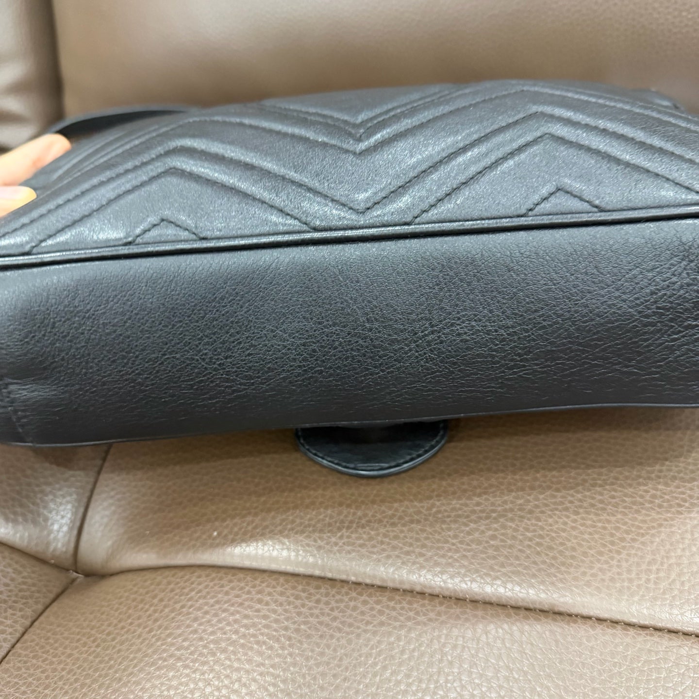Gucci - GG Marmont - Leather - Black - (medium)