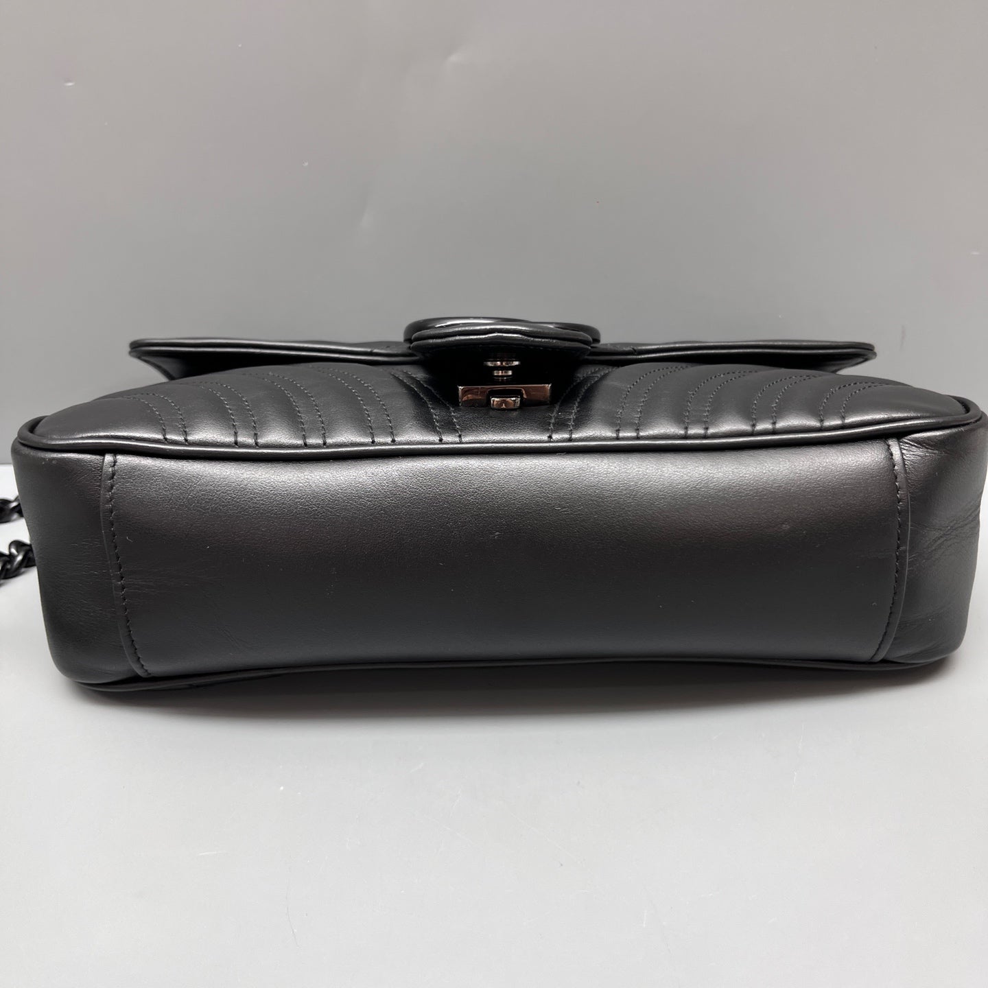 Gucci - GG Marmont - Leather - Black - (medium)