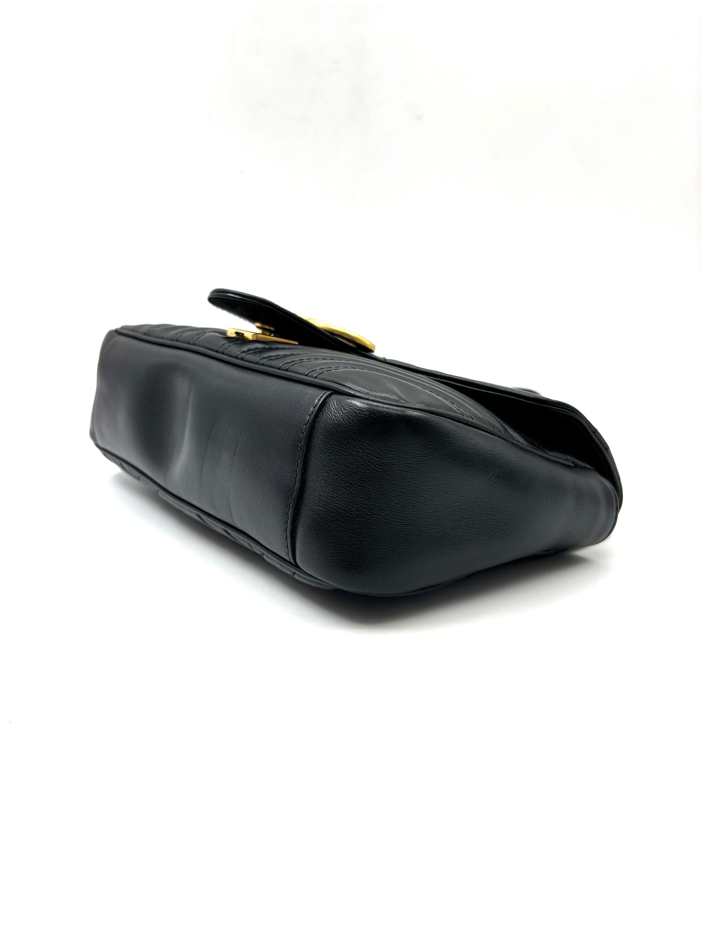 Gucci - GG Marmont - Leather - Black - (medium)