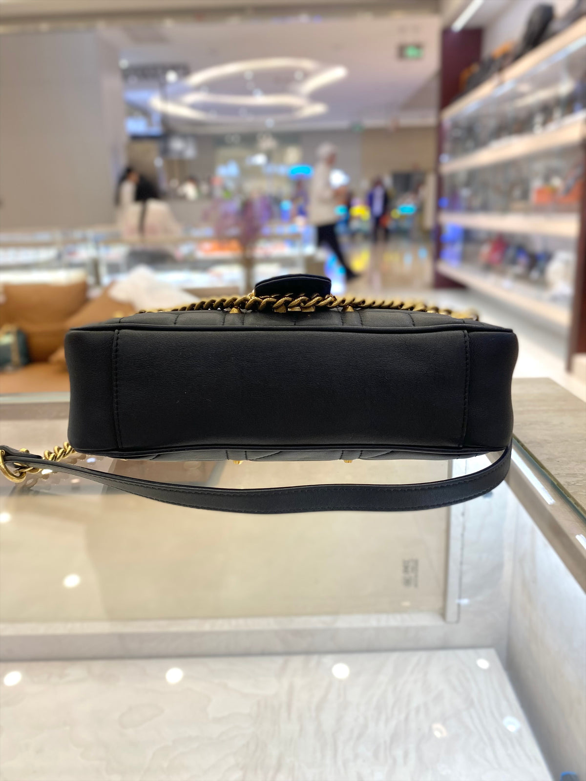 Gucci - GG Marmont - Leather - Black - (medium)