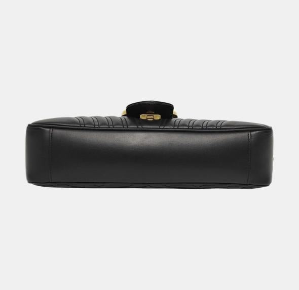 Gucci - GG Marmont - Leather - Black - (medium)