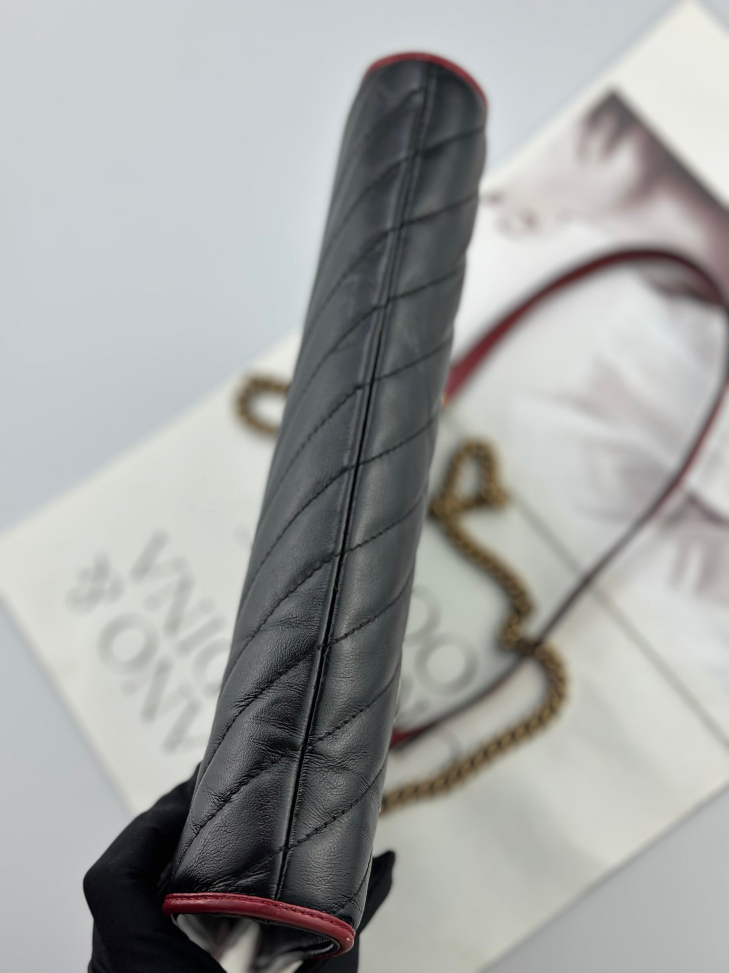 Gucci - GG Marmont - Leather - Black - (medium)