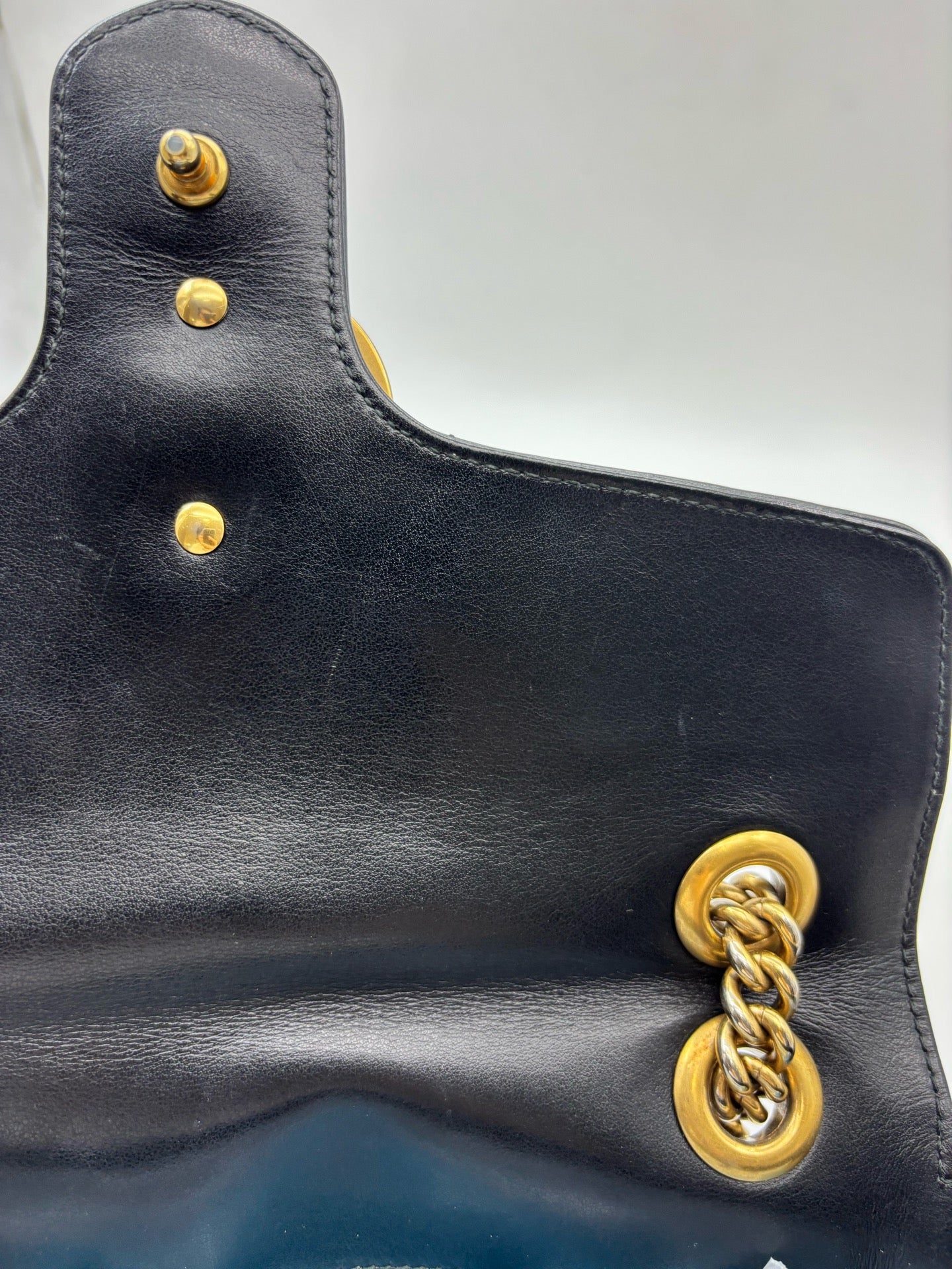 Gucci - GG Marmont - Leather - Black - (medium)