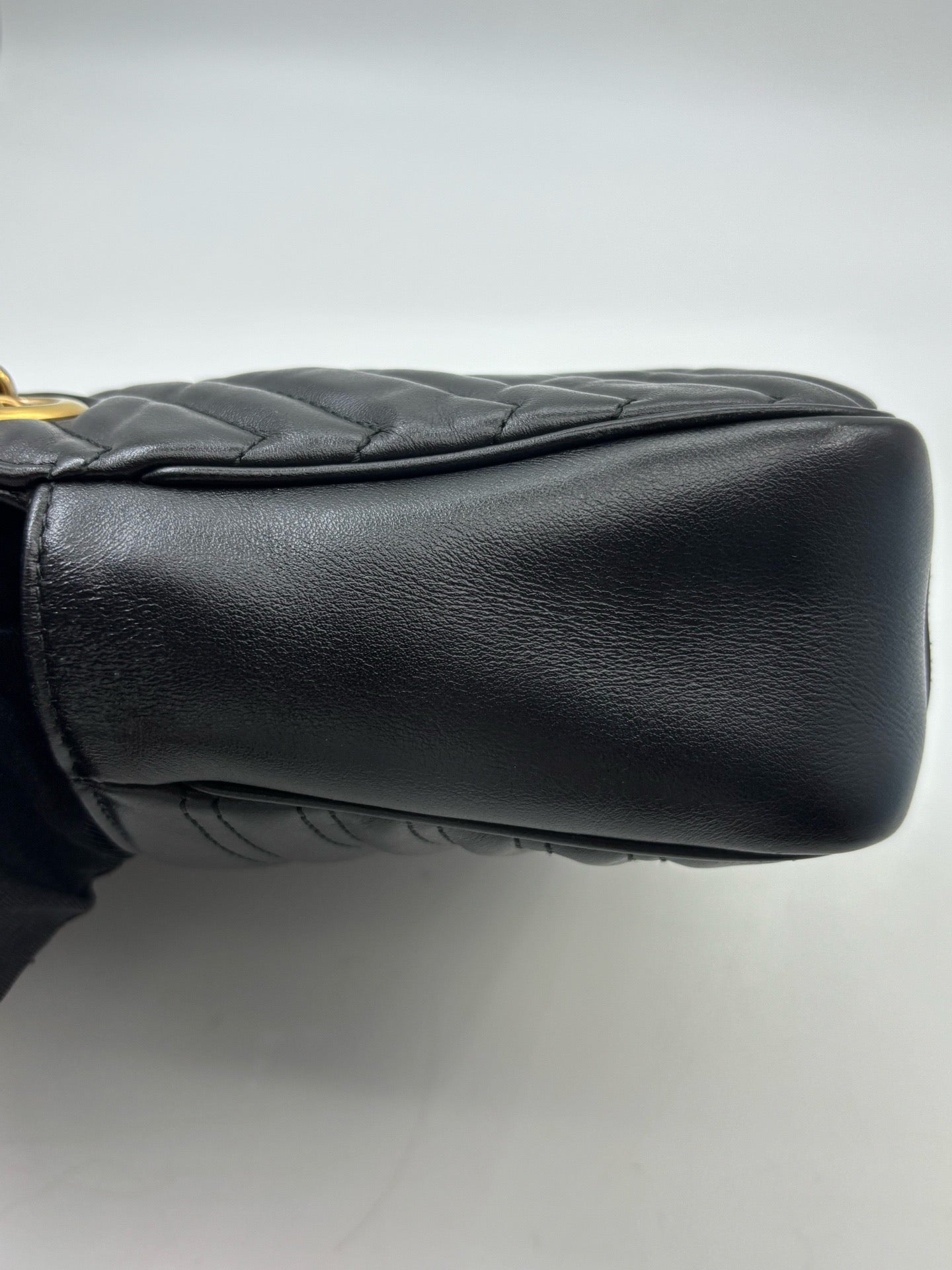 Gucci - GG Marmont - Leather - Black - (medium)
