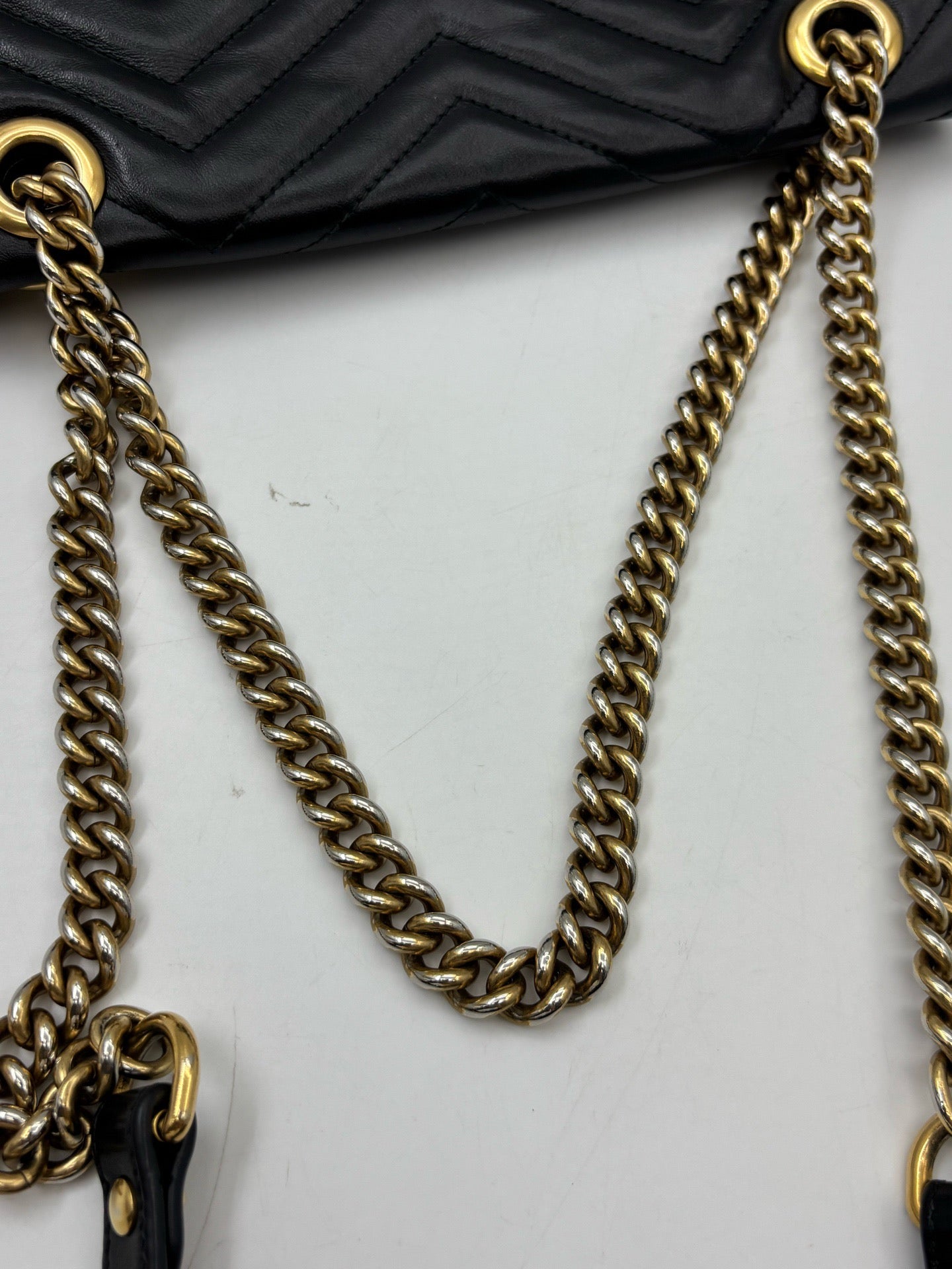Gucci - GG Marmont - Leather - Black - (medium)