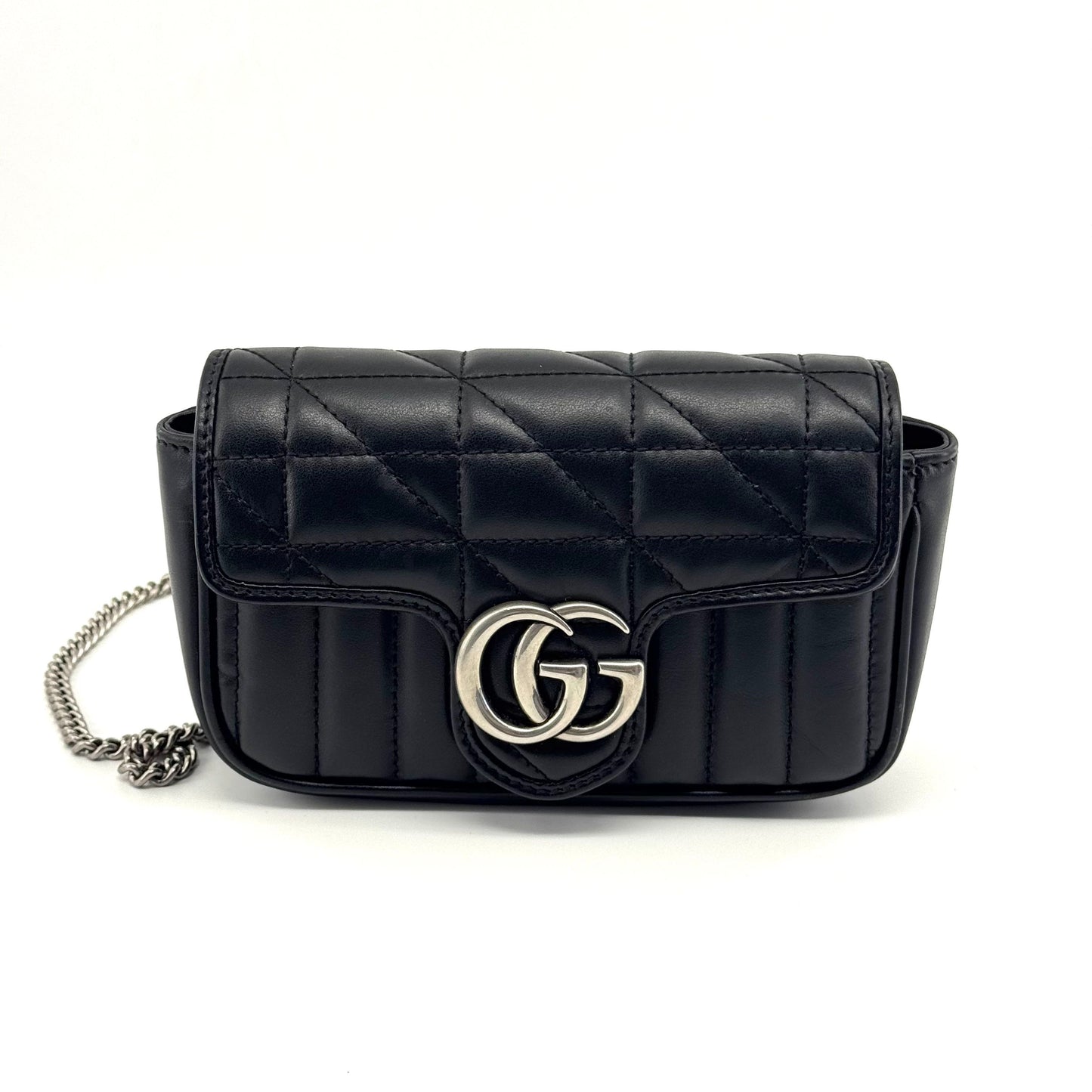 Gucci - GG Marmont - Leather - Black - (mini)