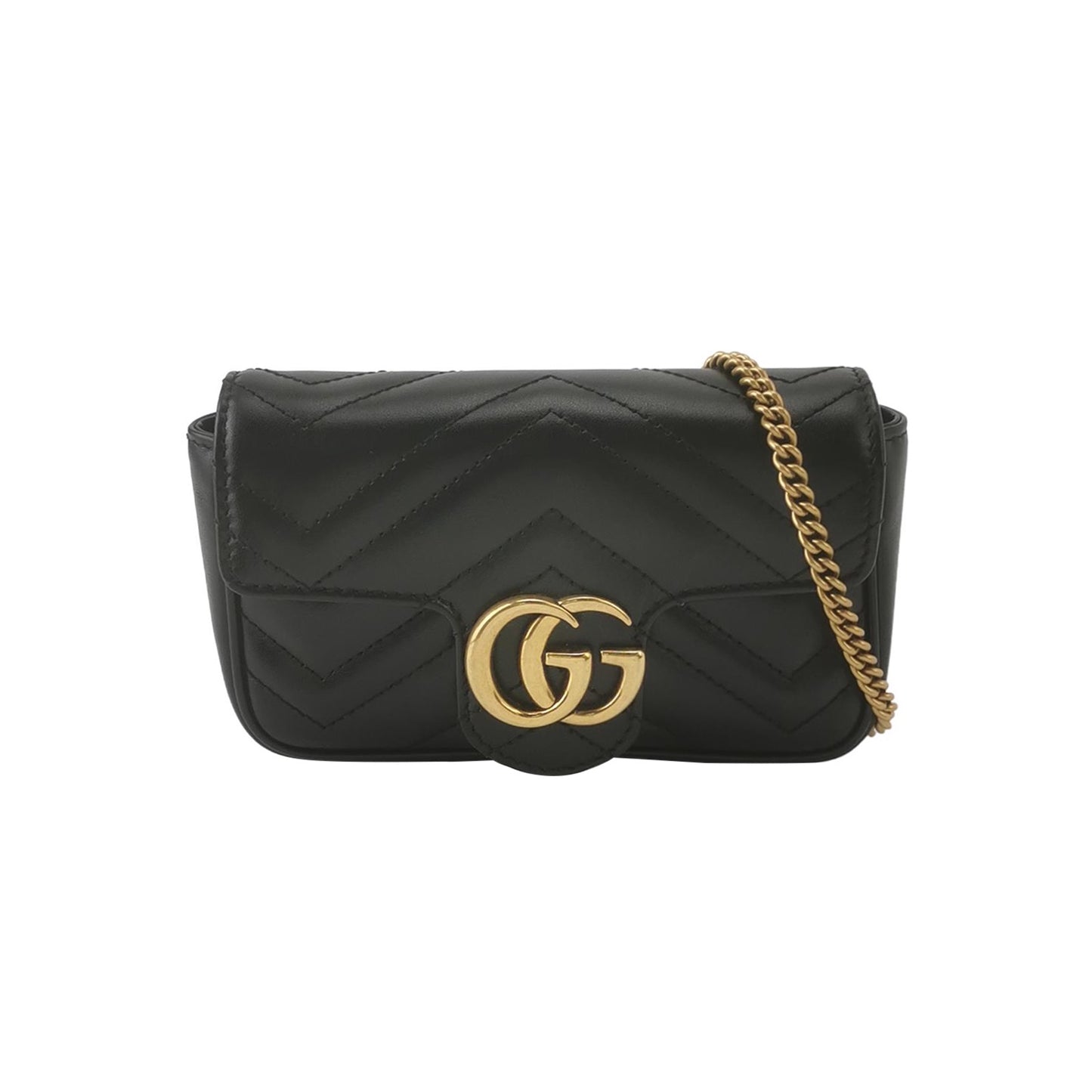 Gucci - GG Marmont - Leather - Black - (mini)