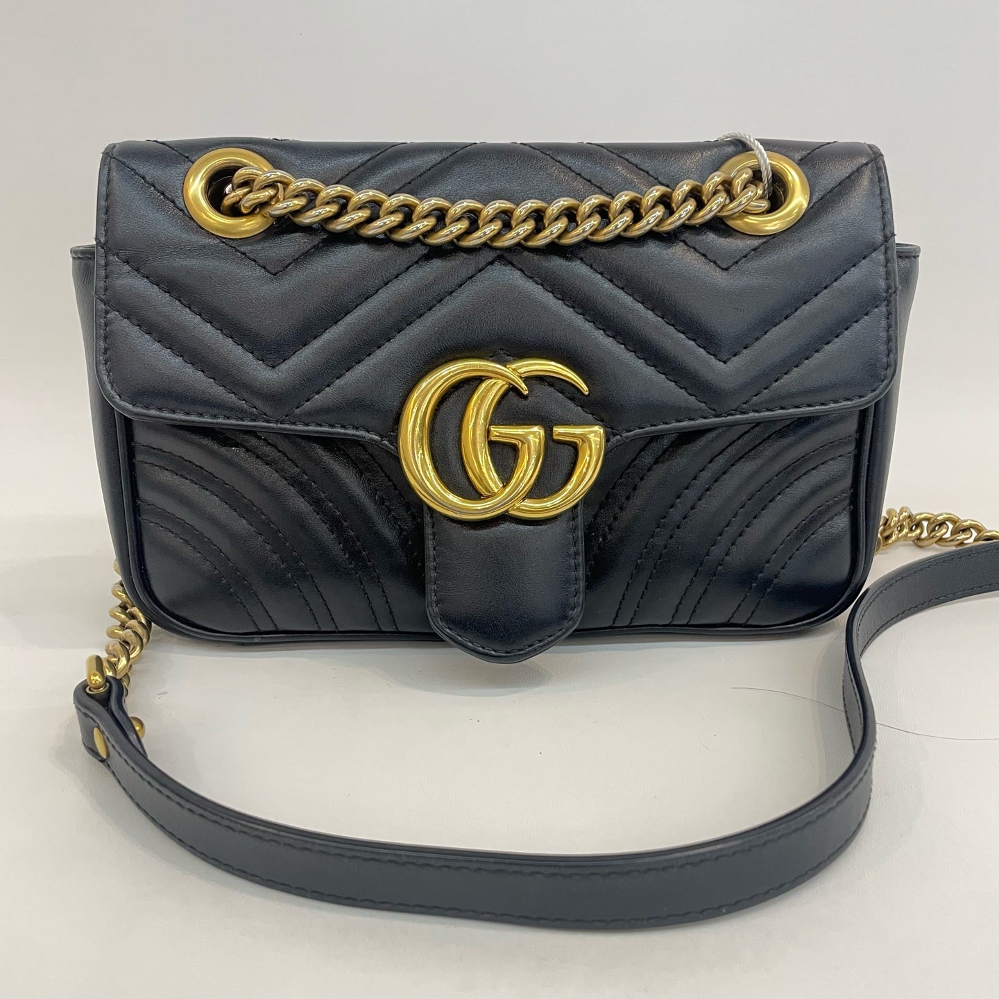 Gucci - GG Marmont - Leather - Black - (mini)
