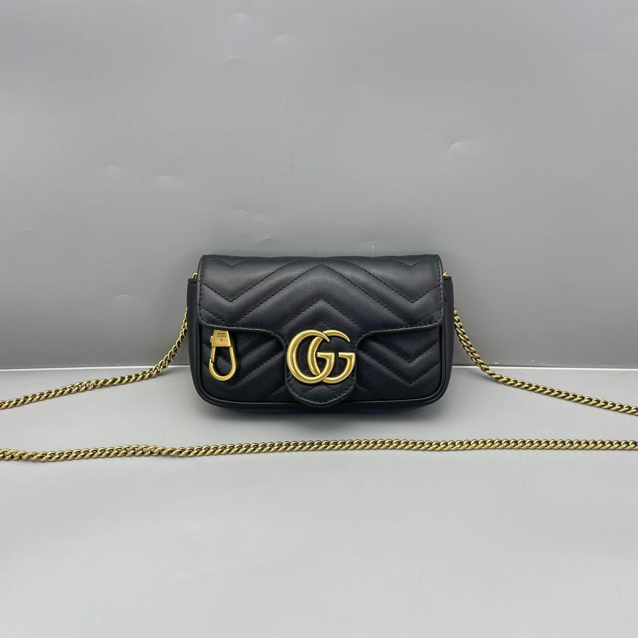Gucci - GG Marmont - Leather - Black - (mini)