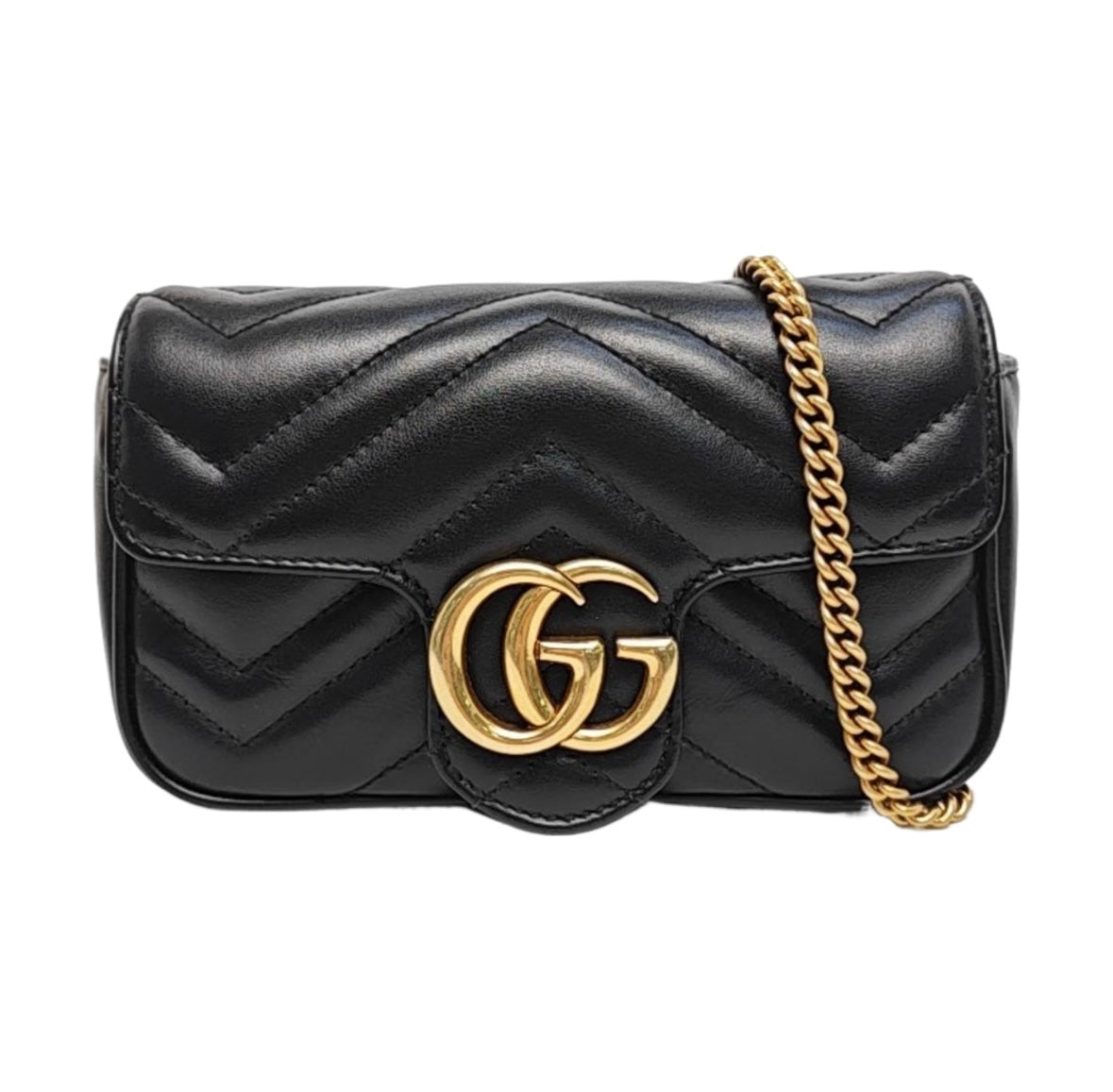 Gucci - GG Marmont - Leather - Black - (mini)