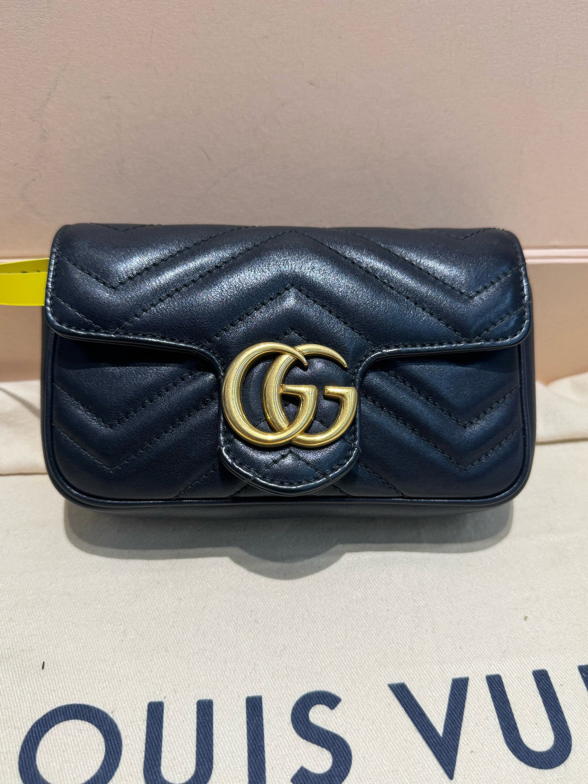 Gucci - GG Marmont - Leather - Black - (mini)