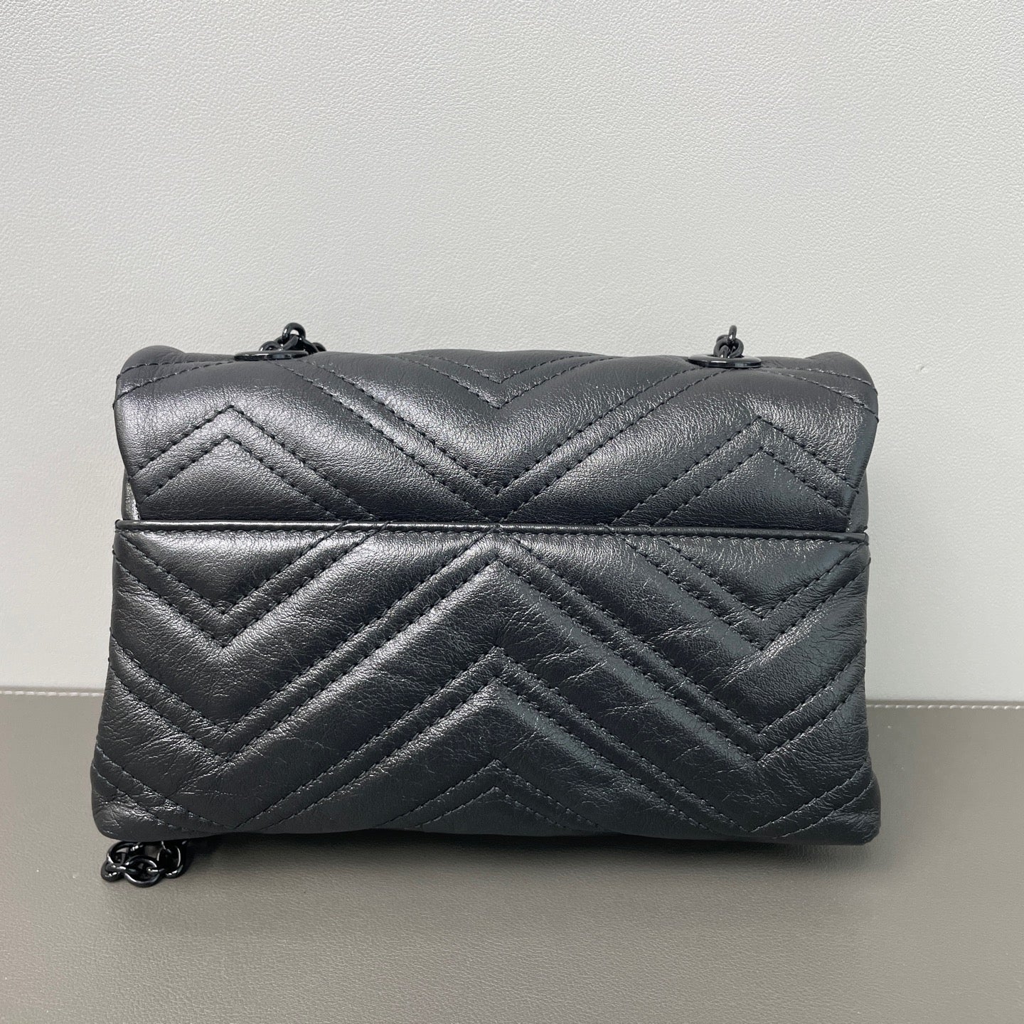 Gucci - GG Marmont - Leather - Black - (mini)