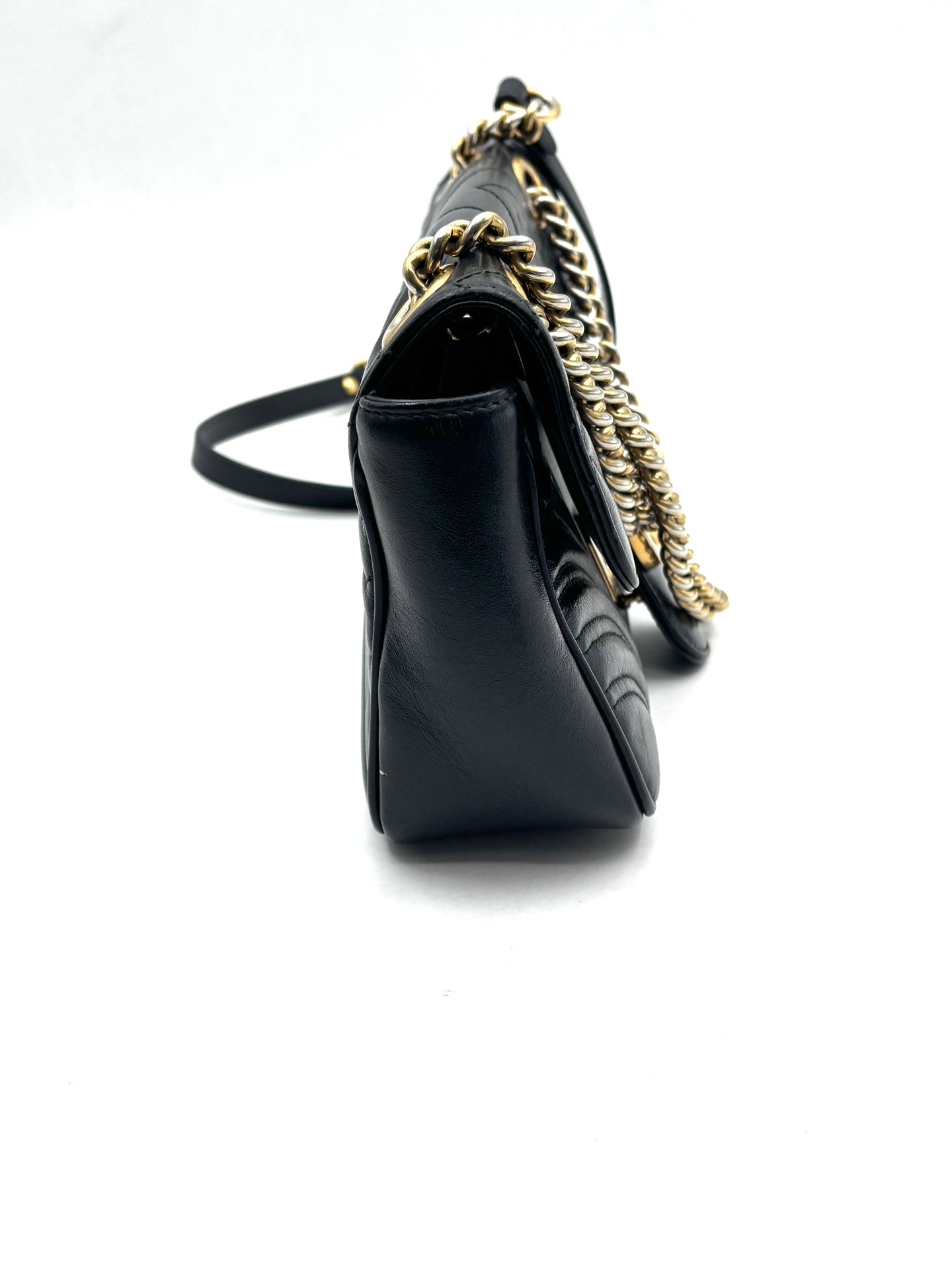 Gucci - GG Marmont - Leather - Black - (mini)