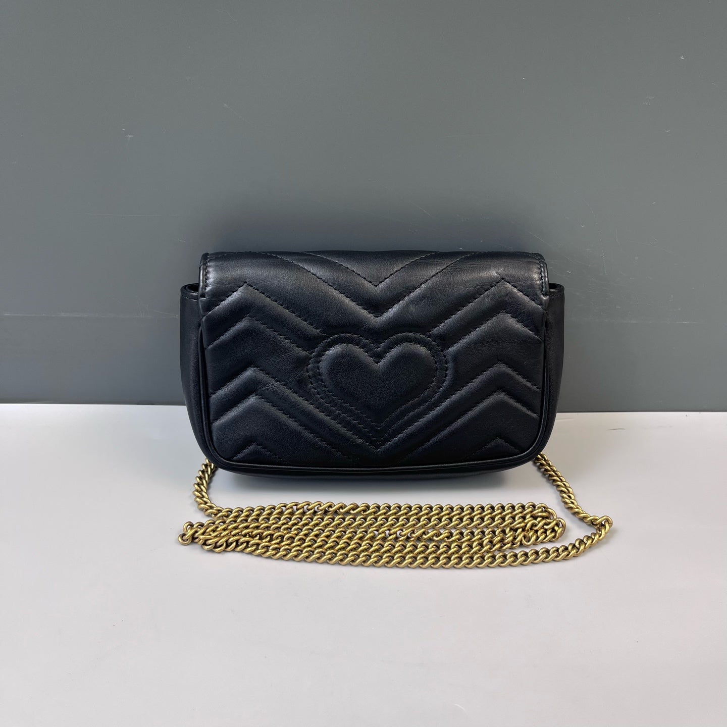 Gucci - GG Marmont - Leather - Black - (mini)