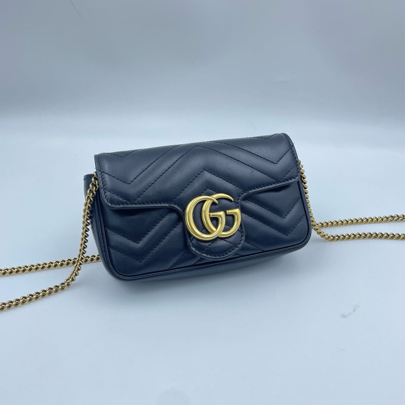 Gucci - GG Marmont - Leather - Black - (mini)