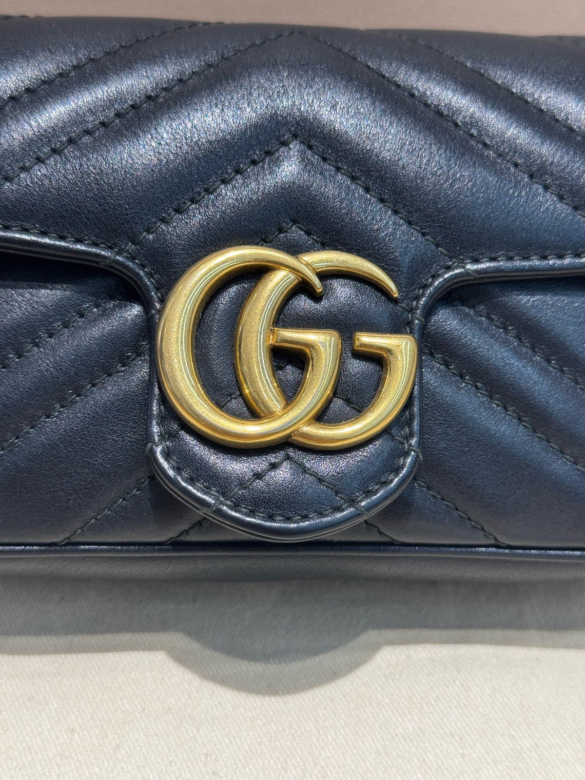 Gucci - GG Marmont - Leather - Black - (mini)