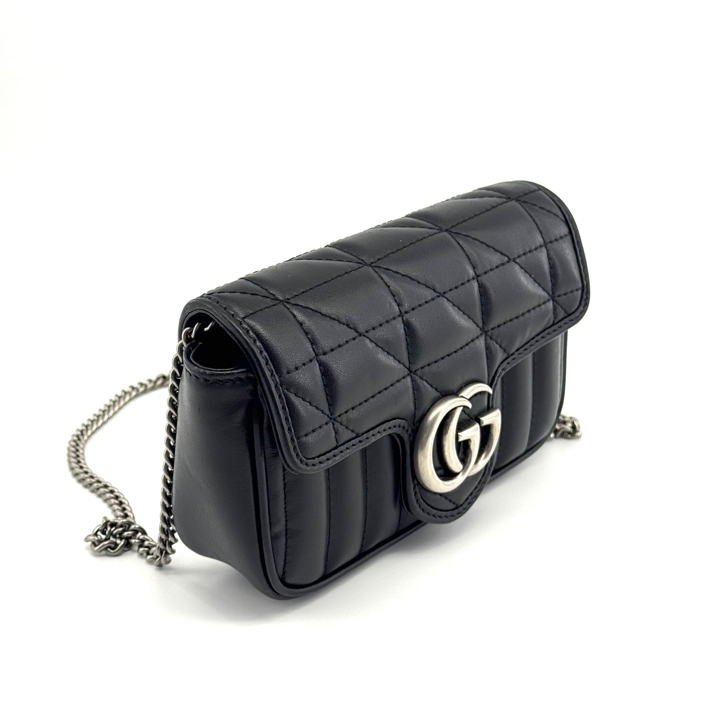 Gucci - GG Marmont - Leather - Black - (mini)