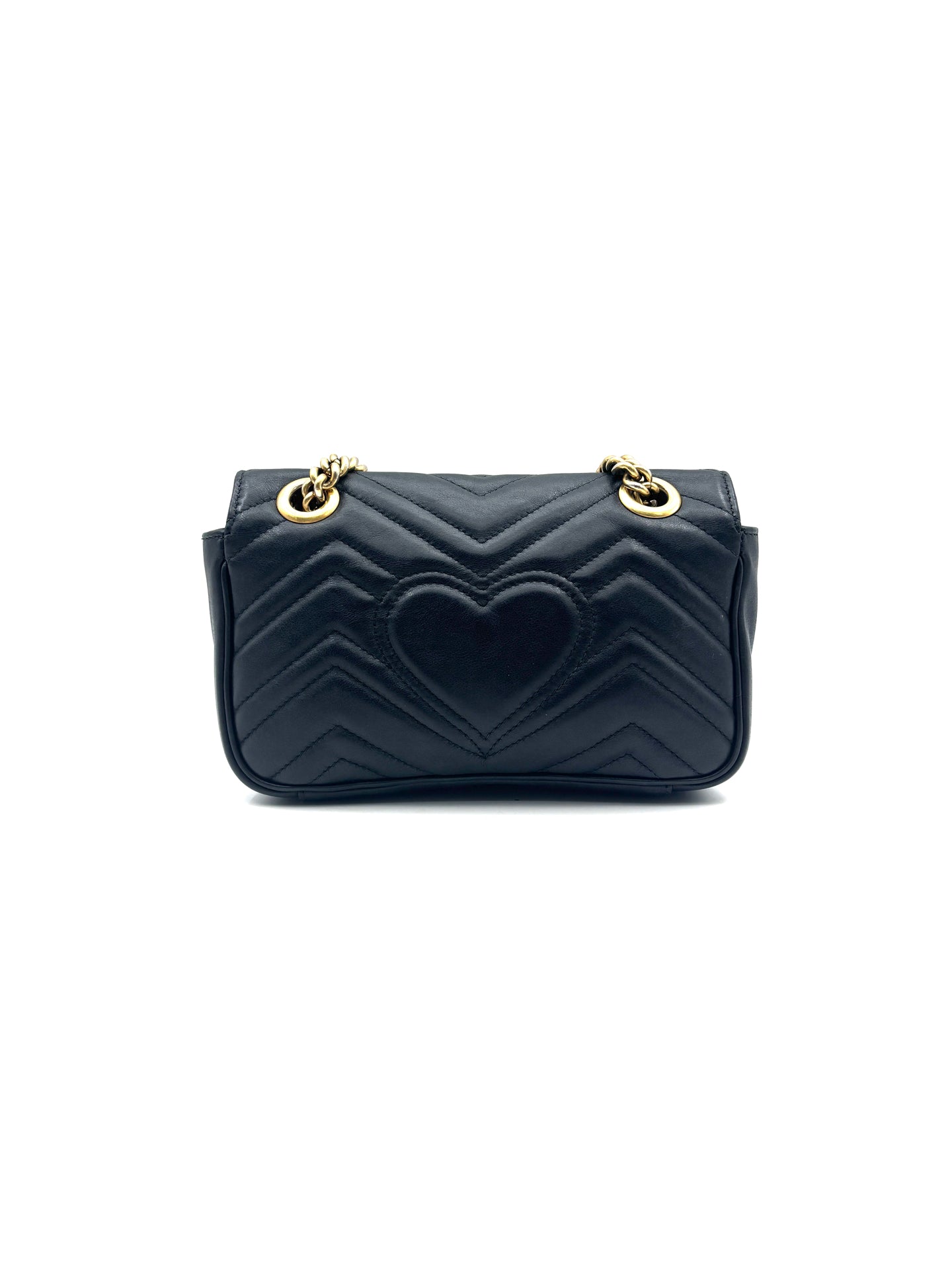 Gucci - GG Marmont - Leather - Black - (mini)