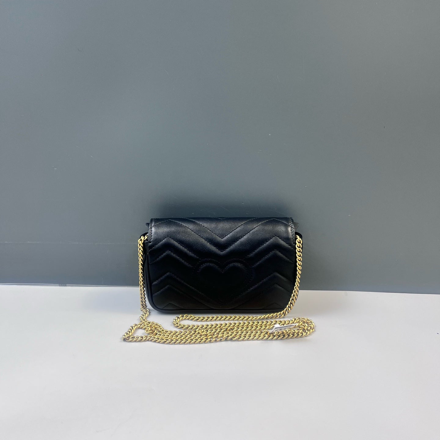 Gucci - GG Marmont - Leather - Black - (mini)