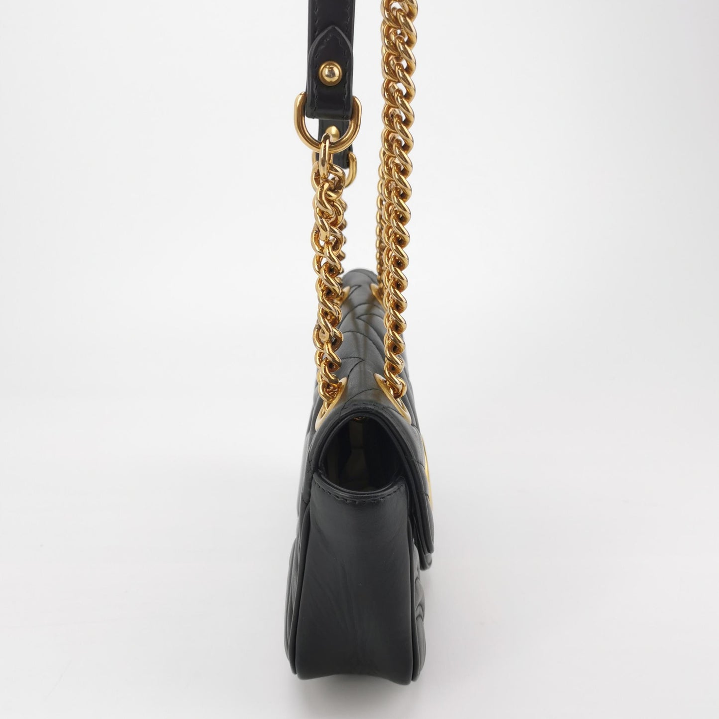 Gucci - GG Marmont - Leather - Black - (mini)