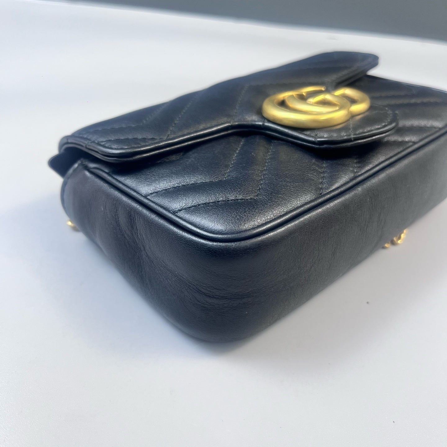 Gucci - GG Marmont - Leather - Black - (mini)