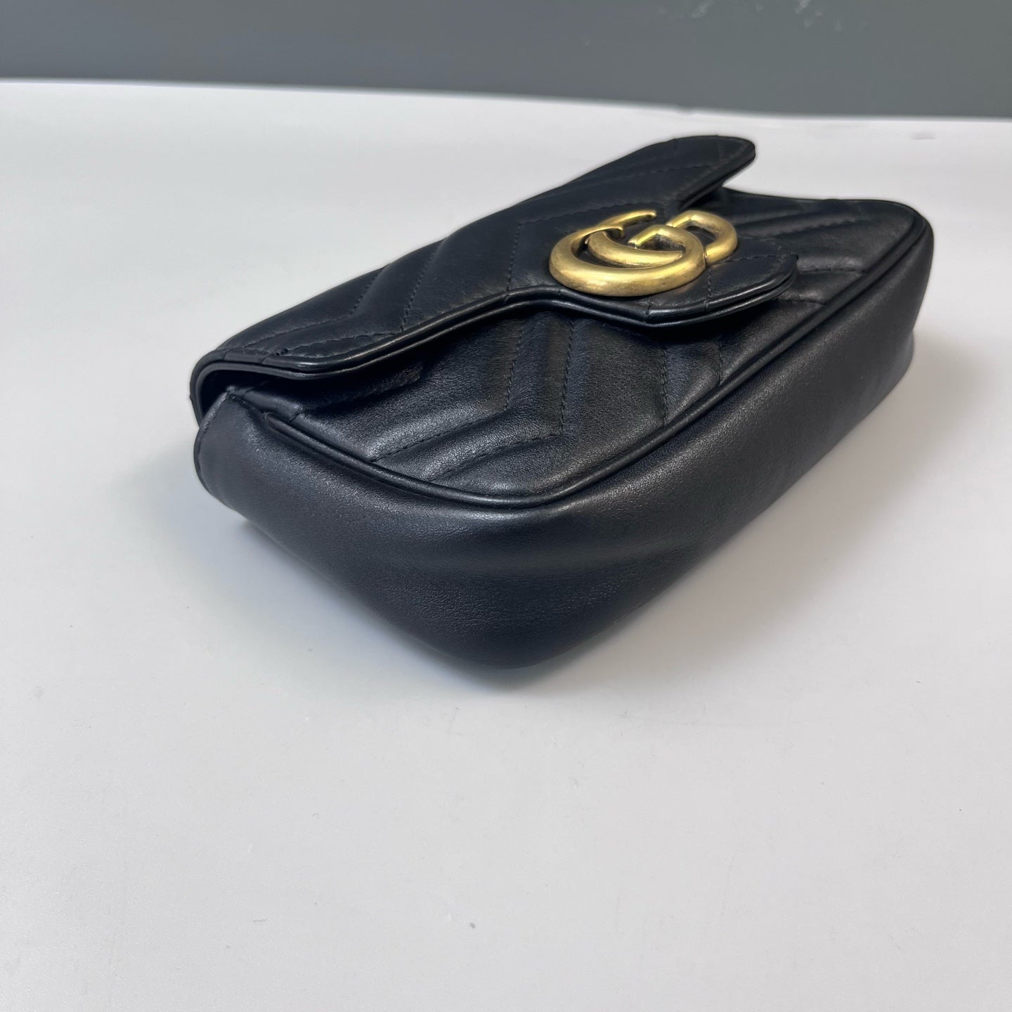 Gucci - GG Marmont - Leather - Black - (mini)