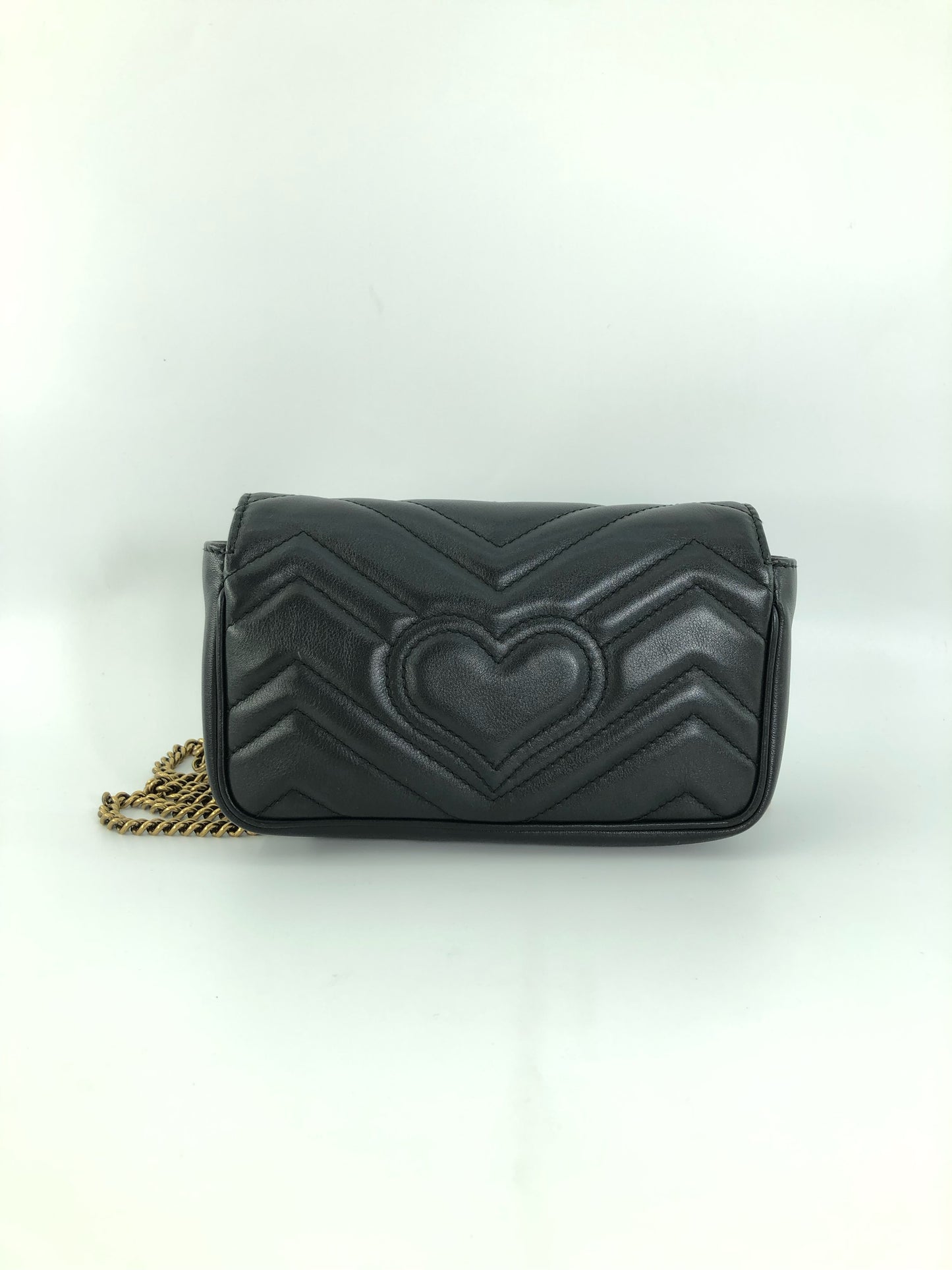 Gucci - GG Marmont - Leather - Black - (mini)