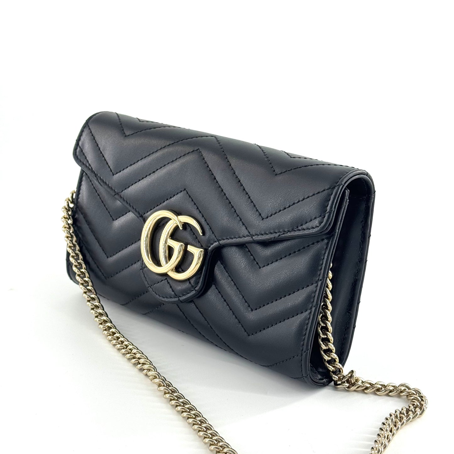 Gucci - GG Marmont - Leather - Black - (mini)