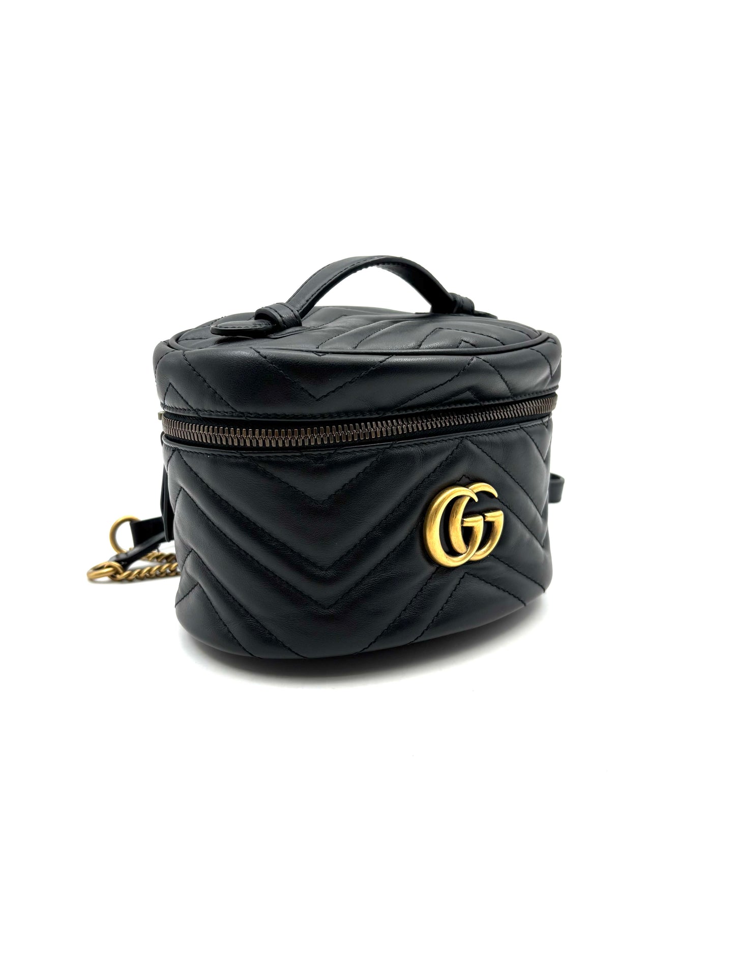 Gucci - GG Marmont - Leather - Black - (mini)
