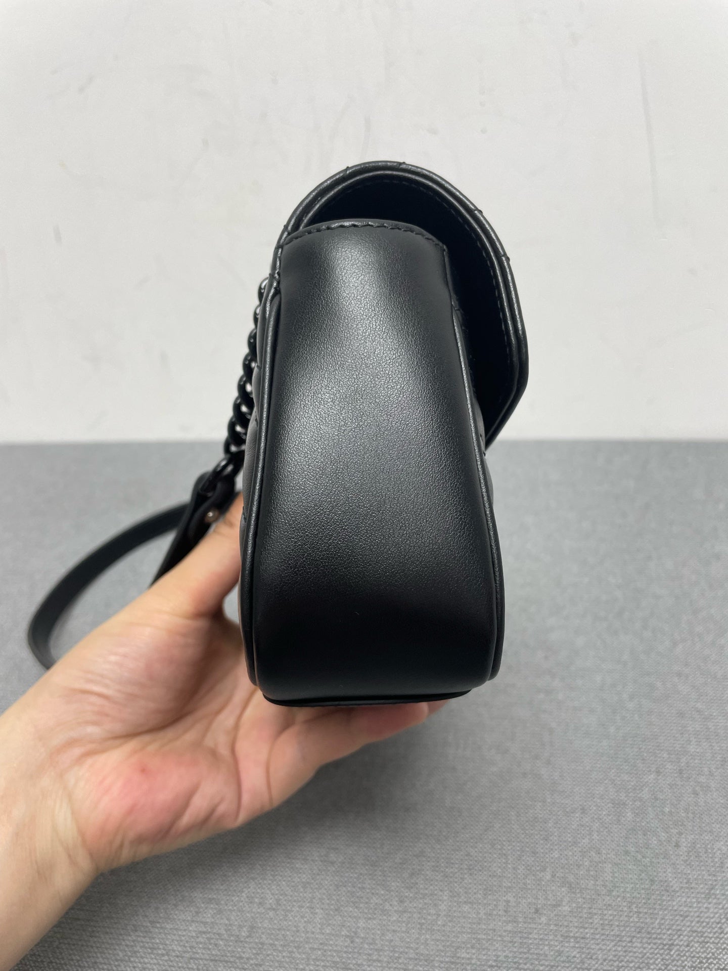 Gucci - GG Marmont - Leather - Black - (mini)