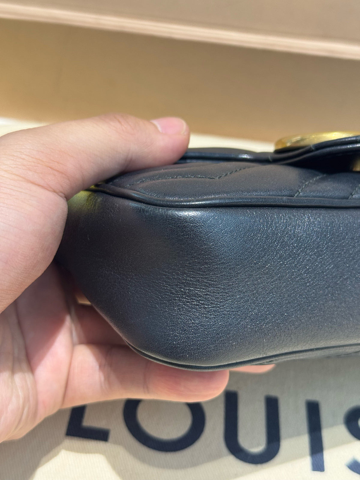 Gucci - GG Marmont - Leather - Black - (mini)
