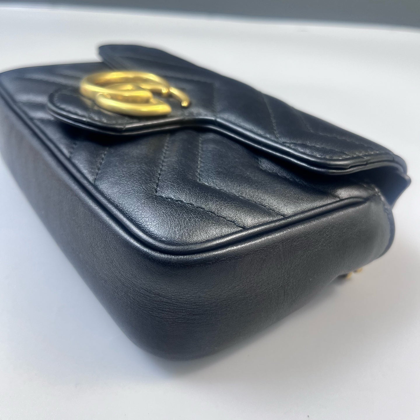 Gucci - GG Marmont - Leather - Black - (mini)