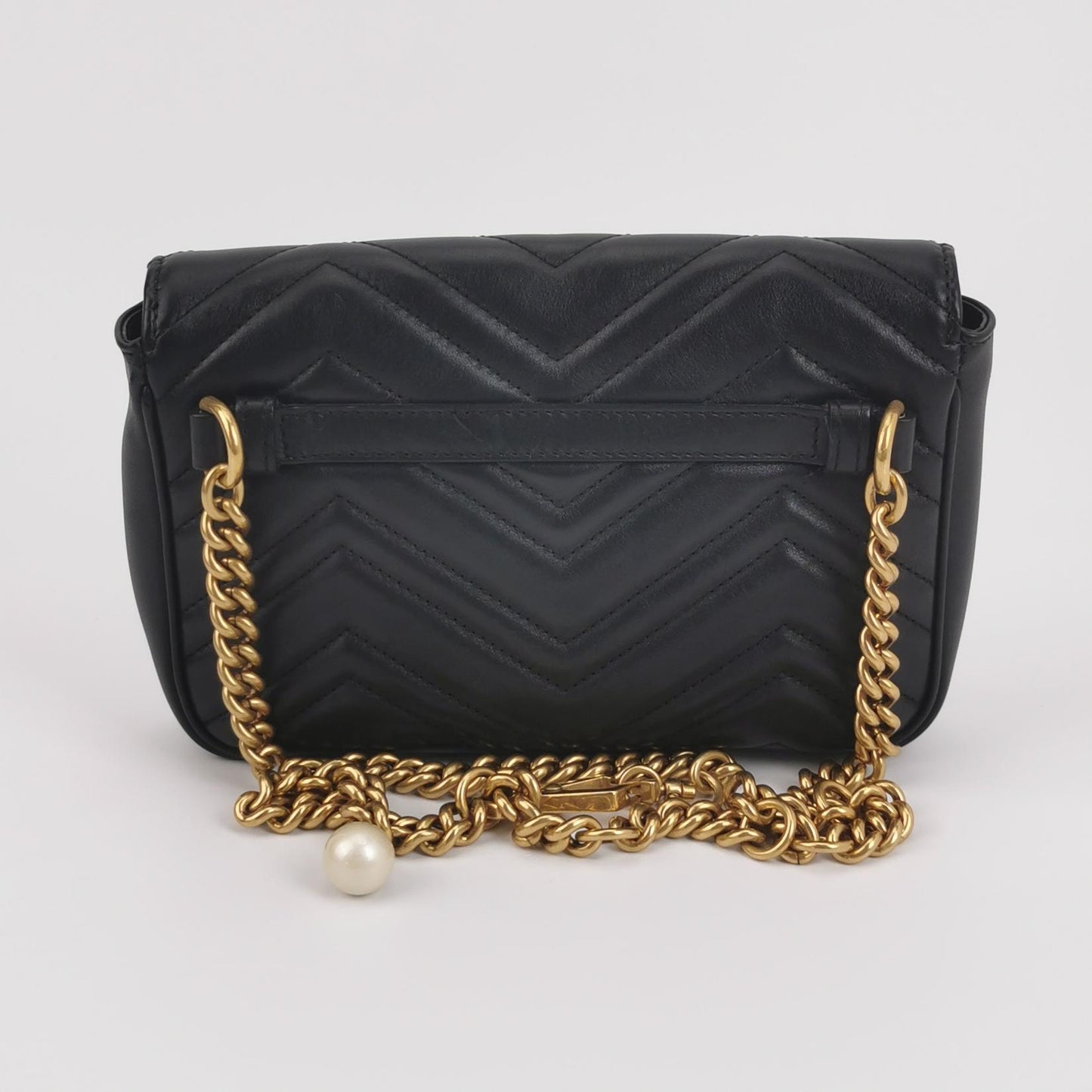 Gucci - GG Marmont - Leather - Black - (mini)