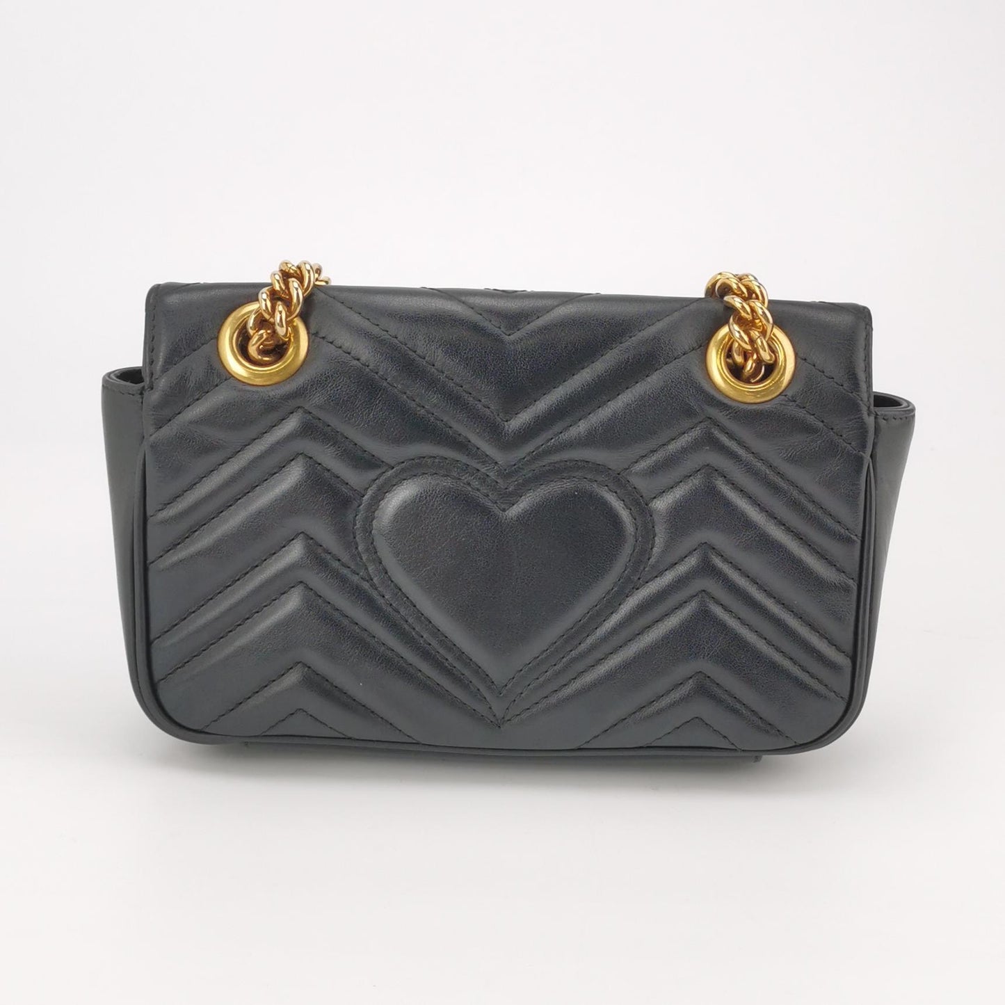 Gucci - GG Marmont - Leather - Black - (mini)