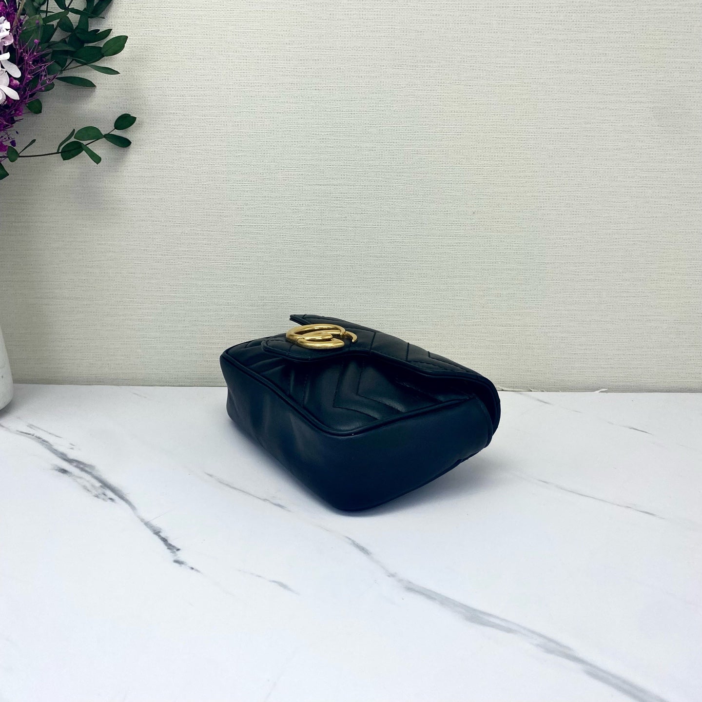 Gucci - GG Marmont - Leather - Black - (mini)