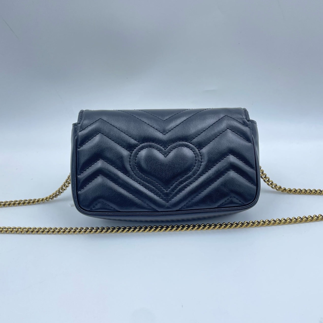 Gucci - GG Marmont - Leather - Black - (mini)